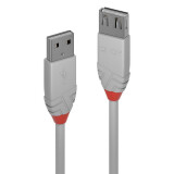 LINDY USB2 TYPE A 0.2M/ANTHRA (36710)