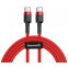 BASEUS USB-C TO USB-C 1M/RED (CATKLF-G09)