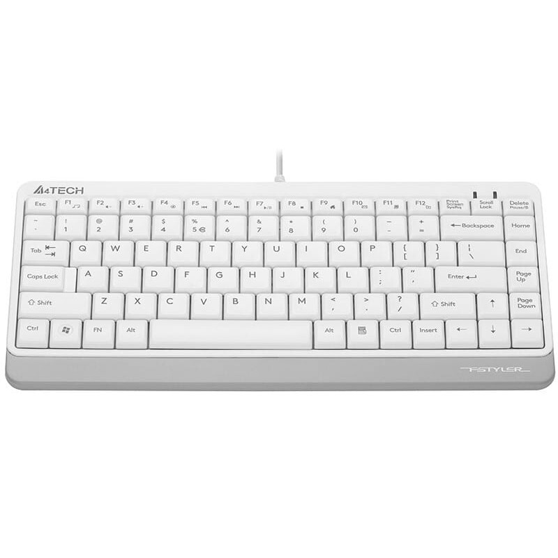Tastatūra A4Tech FSTYLER FK11 White ENG (A4TKLA47119) - foto 2