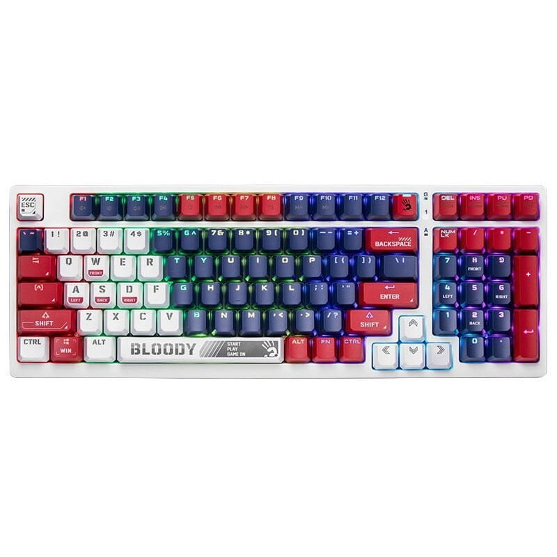 Tastatūra A4TECH BLOODY S98 USB Sports Navy (PERA4TKLA0158) - foto 4