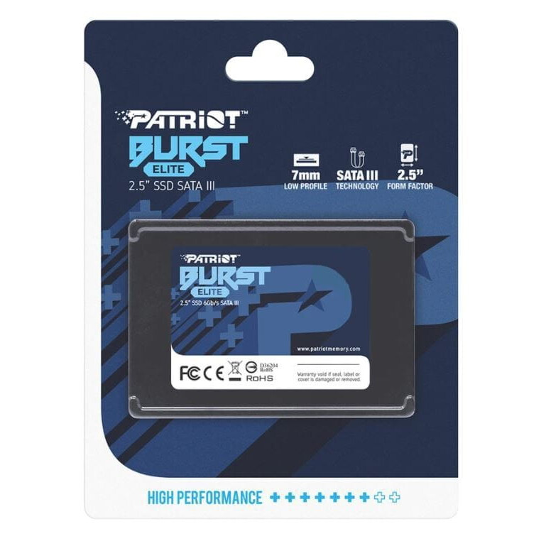 SSD Patriot BURST Elite 480 GB (PBE480GS25SSDR)