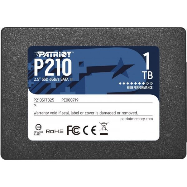 SSD Patriot P210 1000 GB (P210S1TB25)