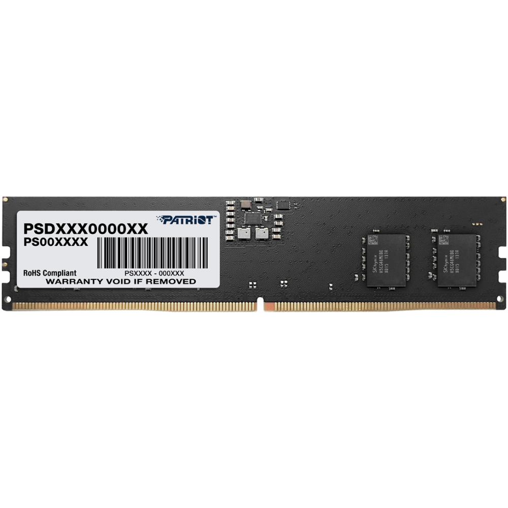 RAM (Random Access Memory) Patriot Signature 32Gb DDR5 5600MHz CL46 (PSD532G56002)