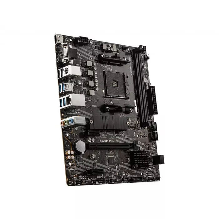 Pamatplate MSI A520M PRO (A520M PRO AM4 2DDR4) - foto 3