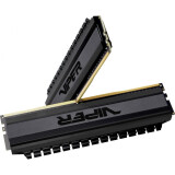 Operatīvā atmiņa PATRIOT VIPER 4 BLACKOUT 32 GB DDR4 3200Mhz CL16 KIT of 2x16GB (PVB432G320C6K)