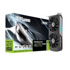Videokarte ZOTAC GAMING GeForce RTX 4070 SUPER Twin Edge 12GB GDDR6X (VGAZOANVD0157)