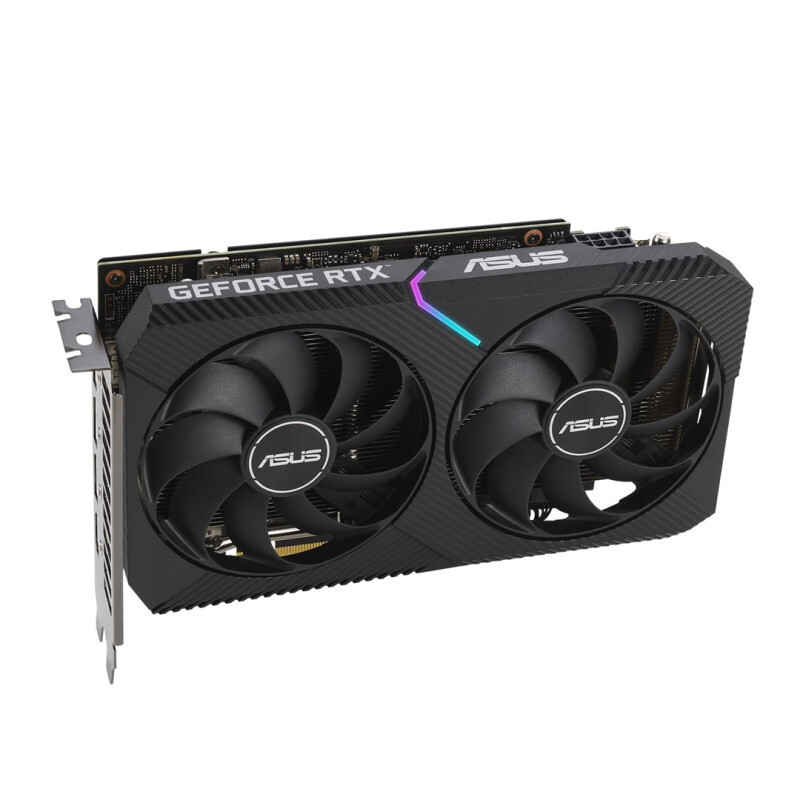 Videokarte ASUS NVIDIA GeForce RTX 3060 12 GB GDDR6 (90YV0GB2-M0NA10) - foto 3
