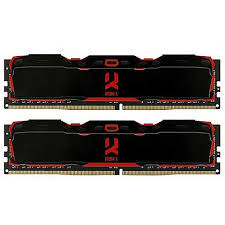 Operatīvā atmiņa GOODRAM IRDM X 32GB 3200MHz DDR4 CL16 KIT of 2x16GB (IR-X3200D464L16A/32GDC)