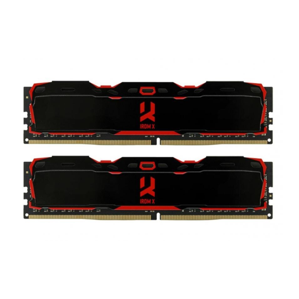Operatīvā atmiņa GOODRAM IRDM X 16GB 3200MHz DDR4 CL16 KIT of 2x8GB (IR-X3200D464L16SA/16GDC)