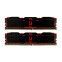 Operatīvā atmiņa GOODRAM IRDM X 16GB 3200MHz DDR4 CL16 KIT of 2x8GB (IR-X3200D464L16SA/16GDC)