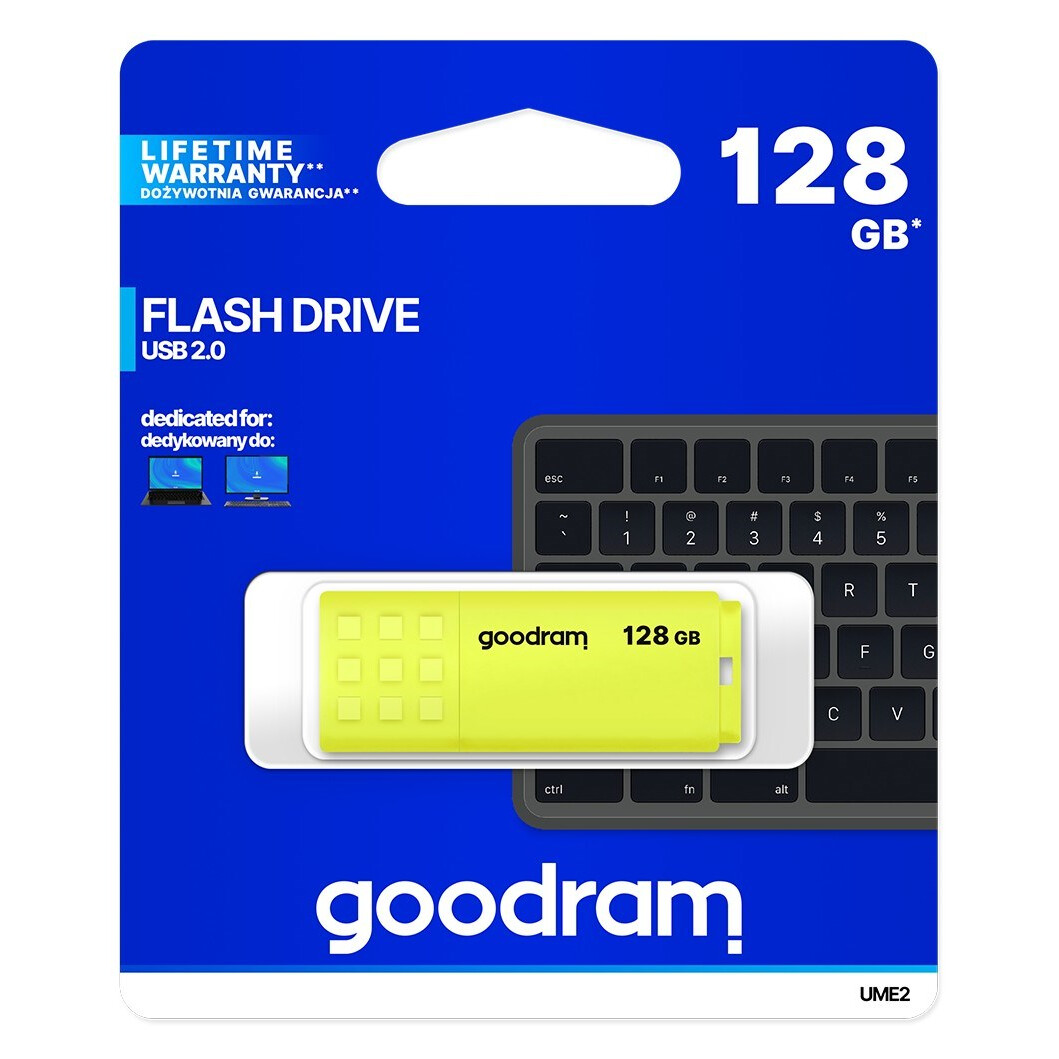USB zibatmiņa Goodram UME2 128GB USB Type-A 2.0 (UME2-1280Y0R11) - foto 5