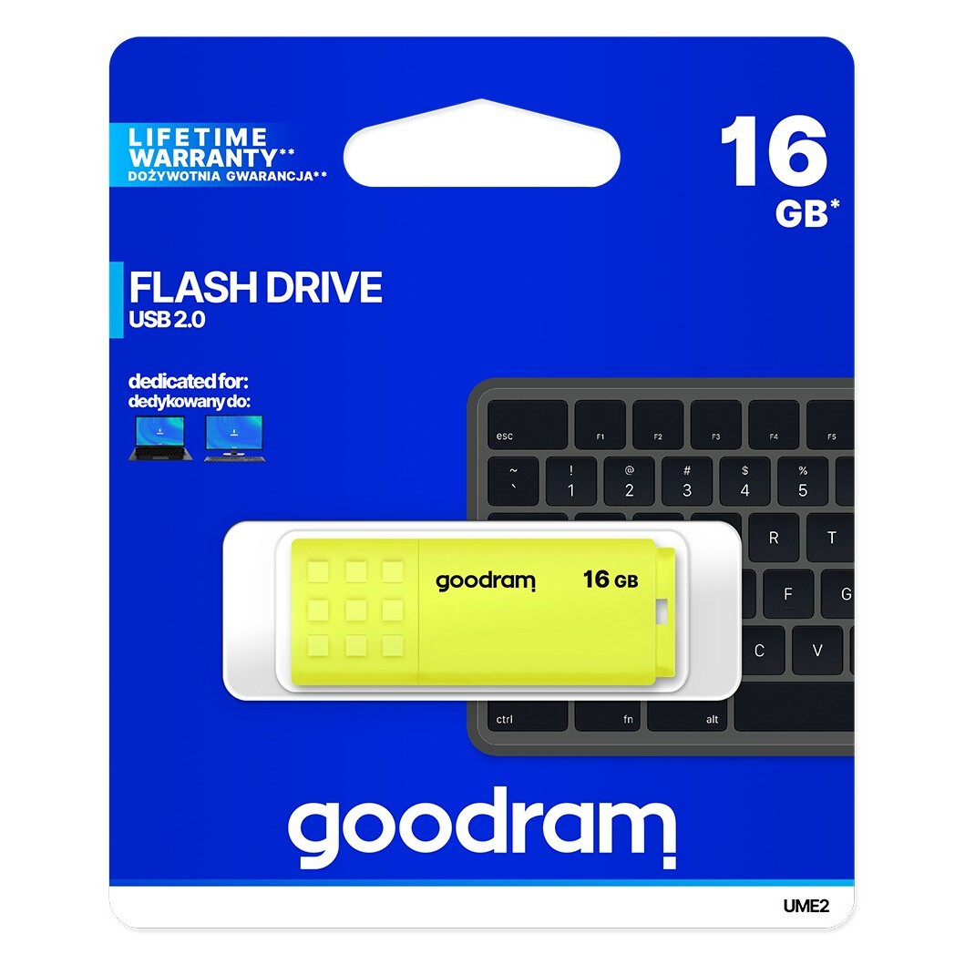 USB zibatmiņa Goodram UME2 16GB USB Type-A 2.0 (UME2-0160Y0R11) - foto 5