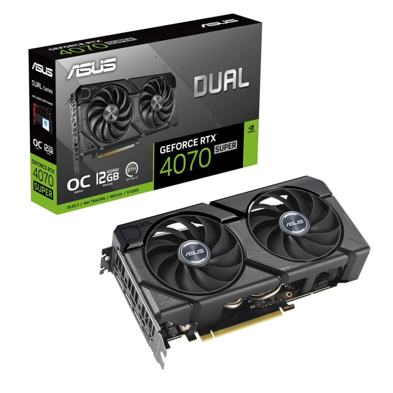 Video card ASUS NVIDIA GeForce RTX 4070 SUPER 12 GB GDDR6X (90YV0KC0-M0NA00) - photo 5
