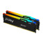 La mémoire vive Kingston FURY Beast RGB 16GB 6000MHz DDR5 CL40 Kit of 2x8GB (KF560C40BBAK2-16)
