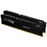 La mémoire vive Kingston FURY Beast 32GB 5600MHz DDR5 CL40 Kit of 2x16GB (KF556C40BBK2-32)