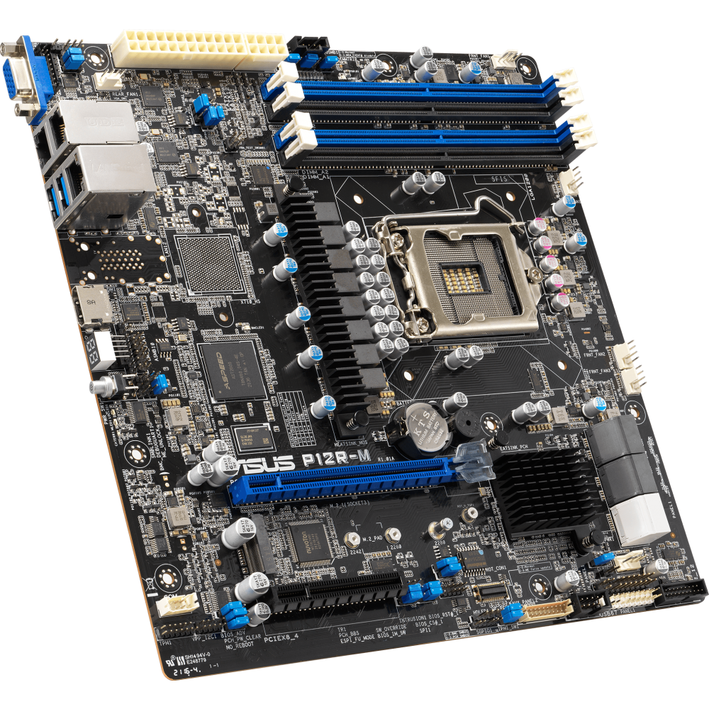 Mātesplate serveriem ASUS P12R-I C252 (90SB0A70-M0UAY0) - foto 2