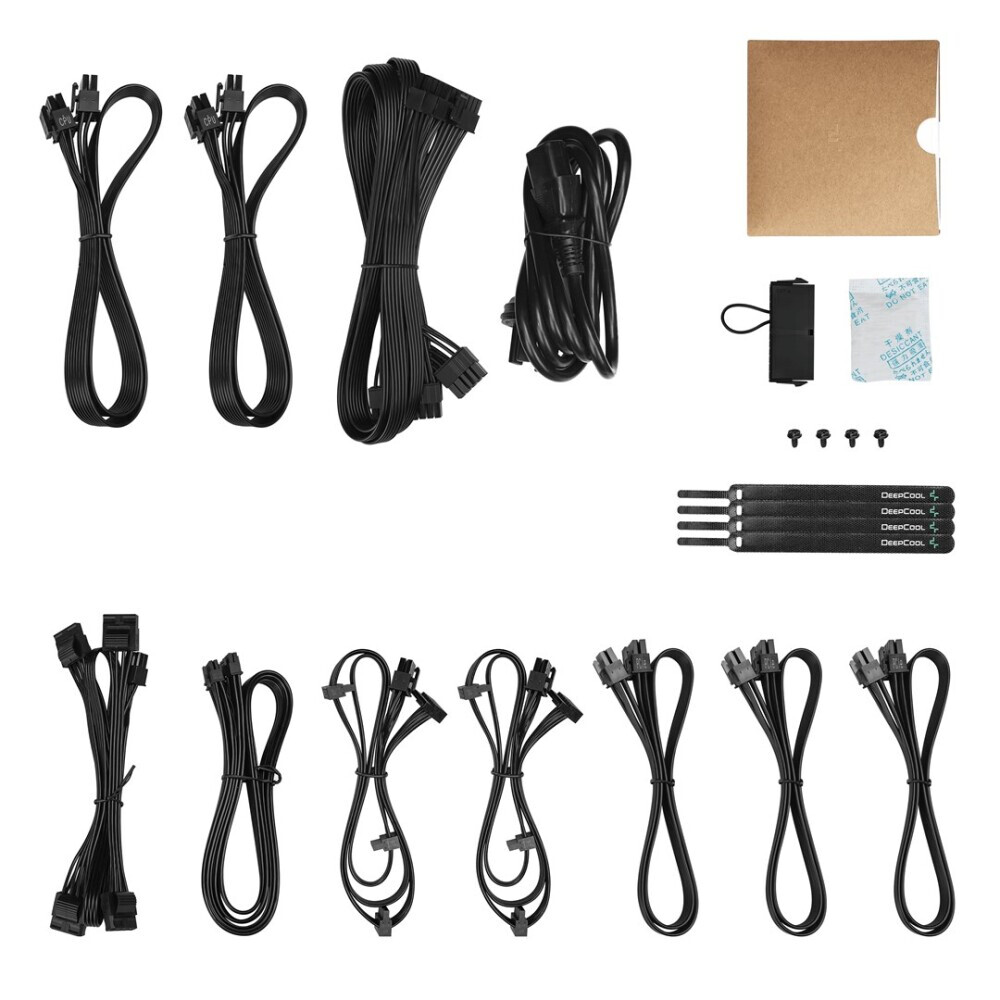 Barošanas bloks DeepCool PX1000G 1000 W (ZDLDECOBU0007) - foto 7