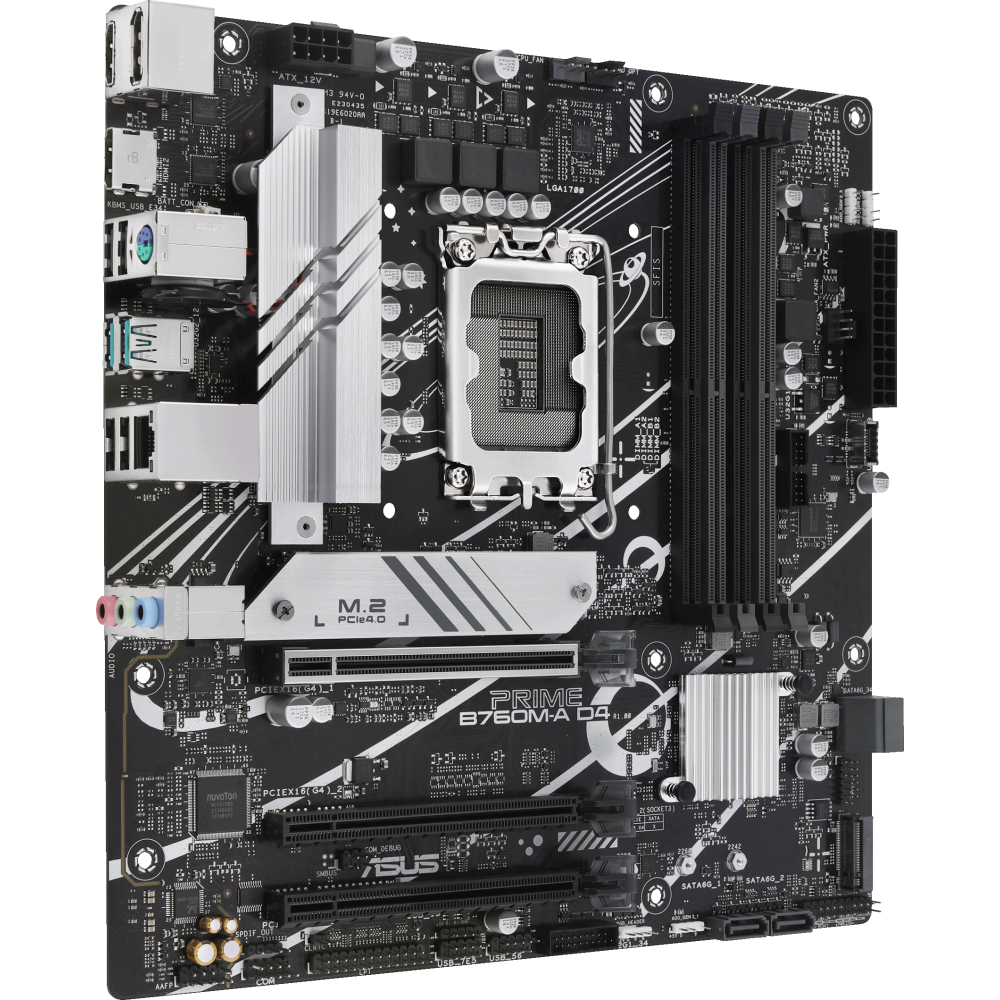 Motherboard ASUS PRIME B760M-A D4-CSM (PRIME B760M-A D4-CSM) - photo 2