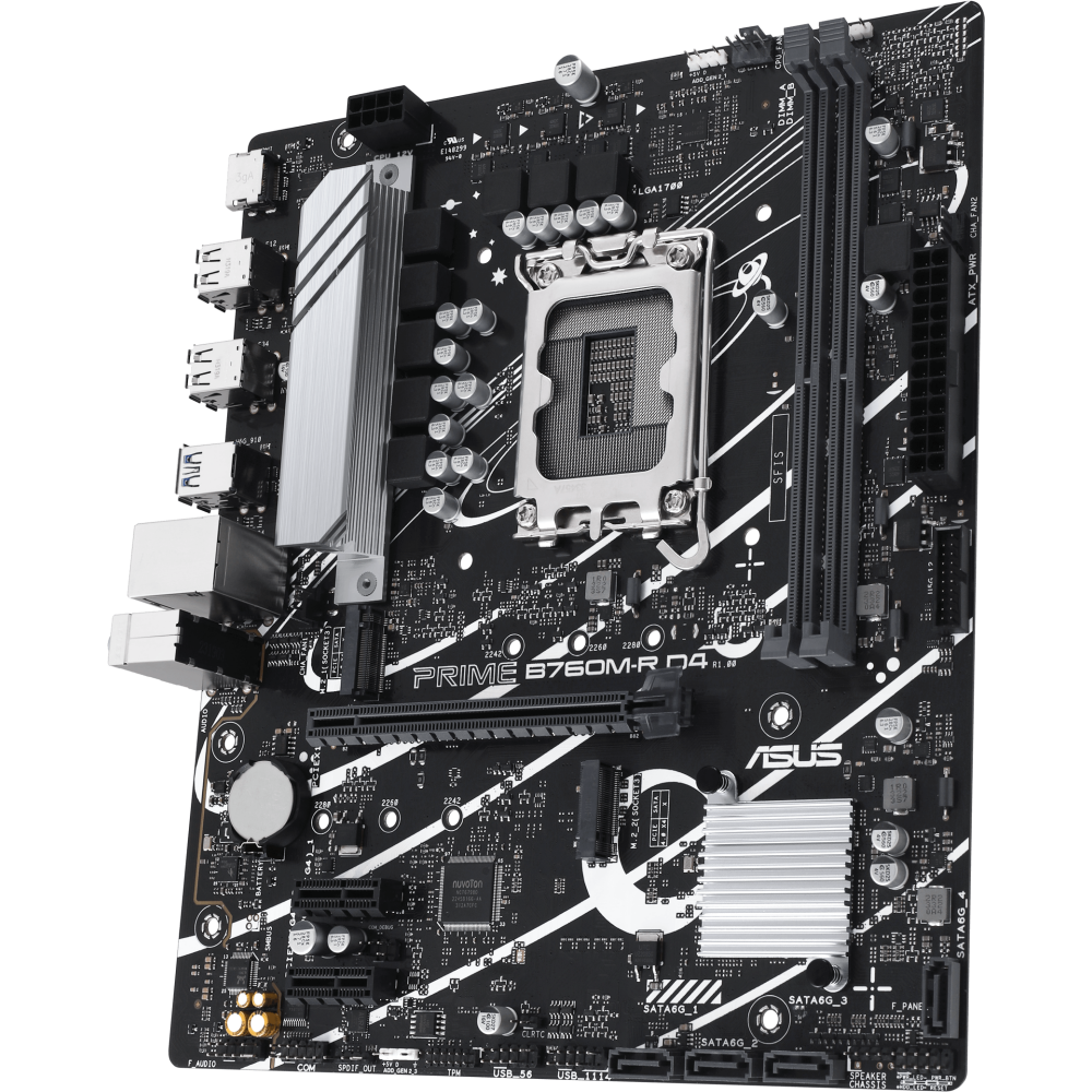 Motherboard ASUS PRIME B760M-R D4 (PRIME B760M-R D4) - photo 2