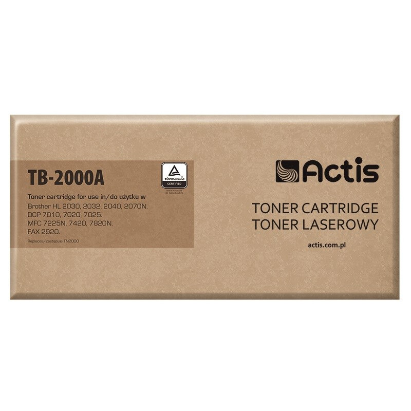 Actis TB-2000A for Brother 2500 pages black (TB-2000A)