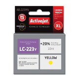 Activejet AB-223YN Ink for Brother 10 ml yellow (AB-223YN)