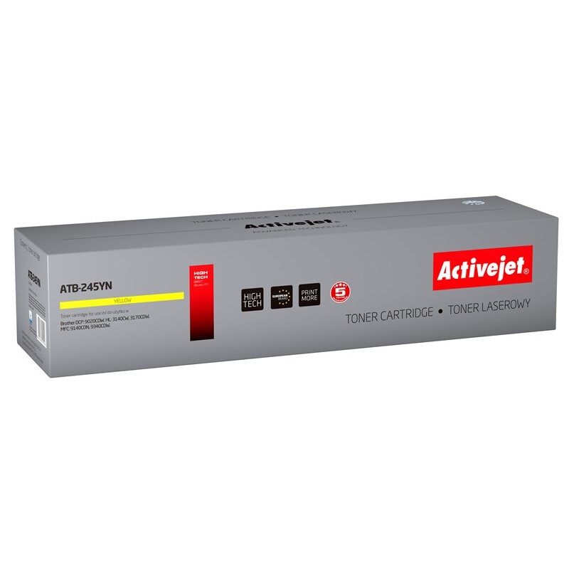 Activejet ATB-245YN for Brother 2200 pages yellow (ATB-245YN)