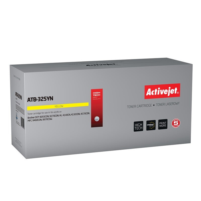 Activejet ATB-325YN for Brother 3500 pages yellow (ATB-325YN)