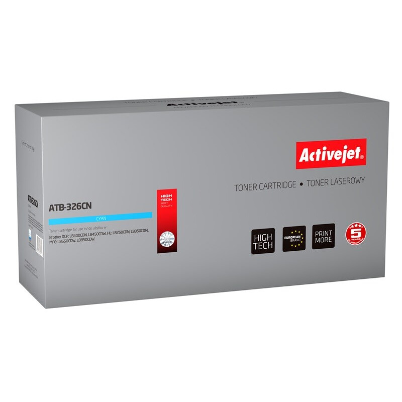 Activejet ATB-326CN for Brother 3500 pages cyan (ATB-326CN)