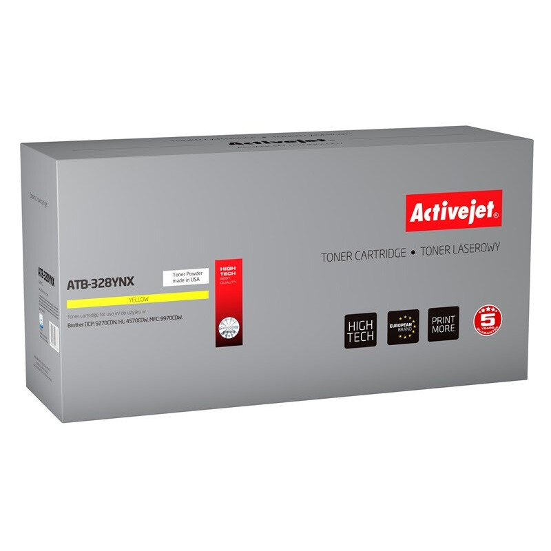 Activejet ATB-328YNX for Brother 6000 pages yellow (ATB-328YNX)