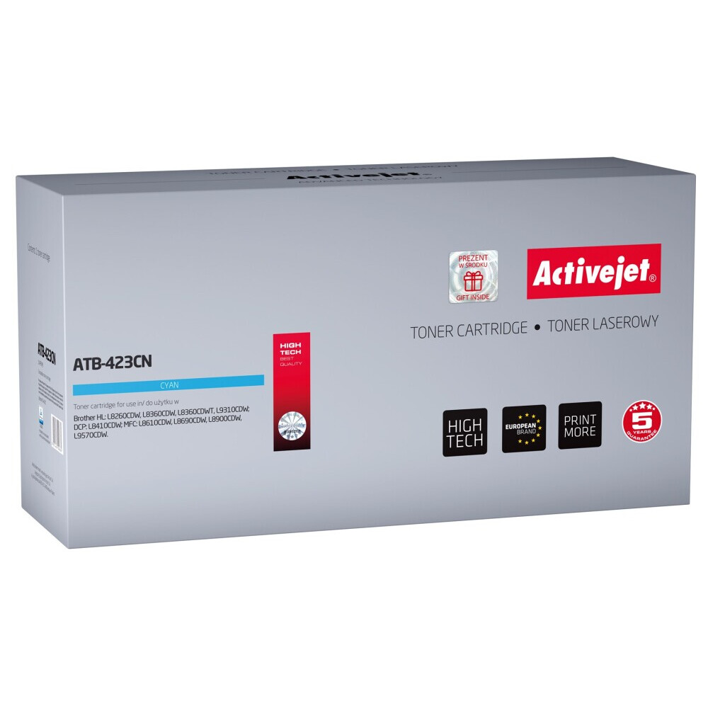 Activejet ATB-423CN for Brother 4000 pages cyan (ATB-423CN)