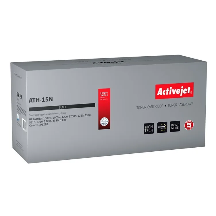 Toneris Activejet ATH-15N (replacement for HP 15A C7115A, Canon EP-25; Supreme; 3000 pages; black) (ATH-15N)