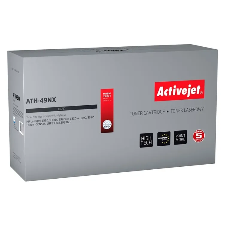 Toneris Activejet ATH-49NX (replacement for HP 49X Q5949X, Canon CRG-708H; Supreme; 6000 pages; black) (ATH-49NX)