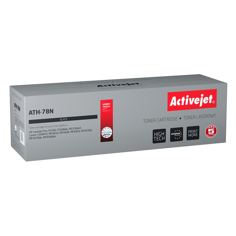 Toneris Activejet ATH-78N (replacement for HP 78A CE278A, Canon CRG-728; Supreme; 2500 pages; black) (ATH-78N)