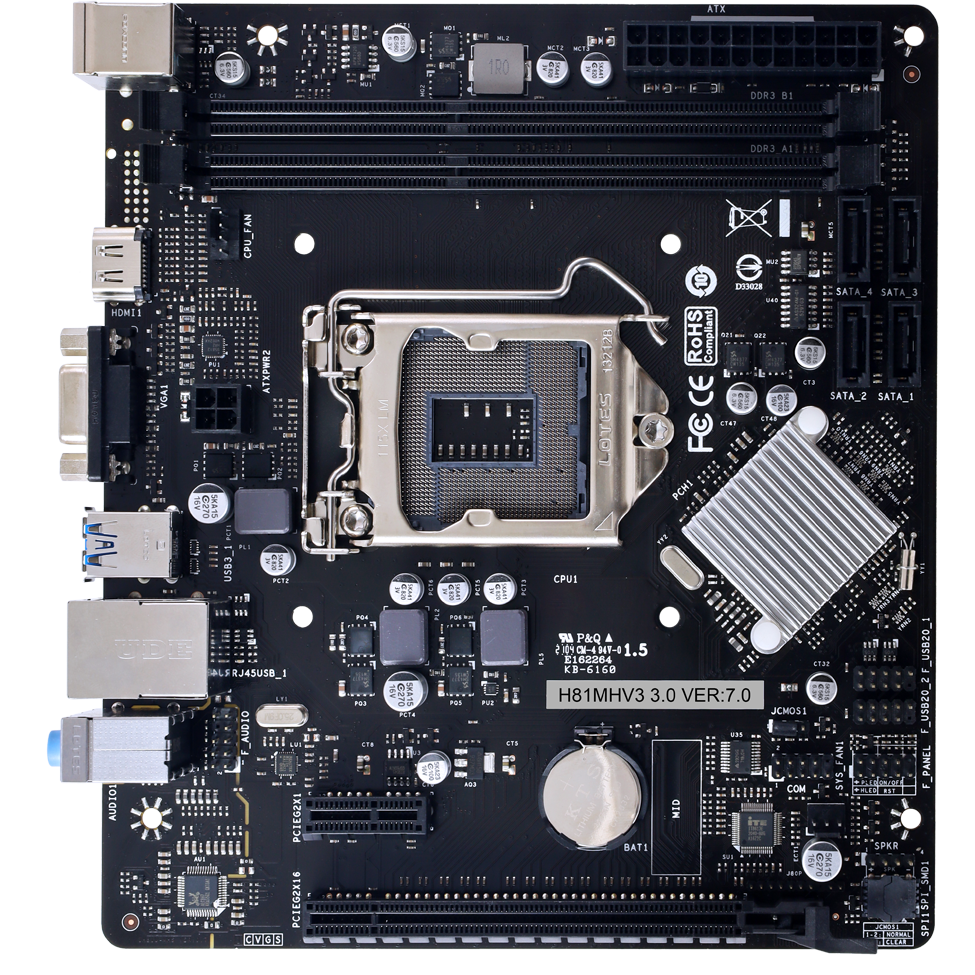 Motherboard Biostar H81MHV3 3.0