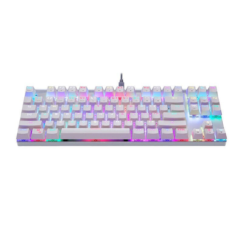 Tastatūra Motospeed CK101 RGB White - CK101 white