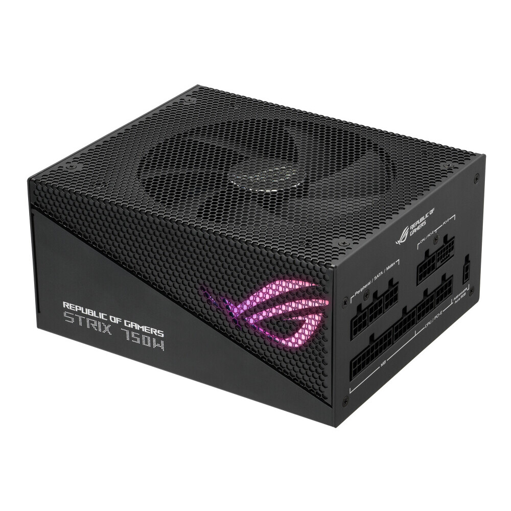 Barošanas bloks ASUS ROG Strix 750W Gold Aura Edition (90YE00P3-B0NA00) - foto 5
