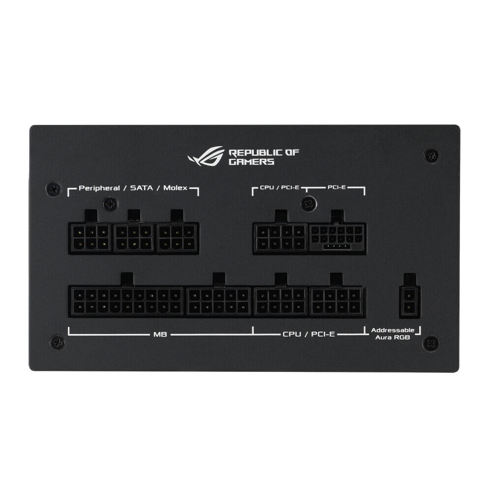 Barošanas bloks ASUS ROG Strix 750W Gold Aura Edition (90YE00P3-B0NA00) - foto 8