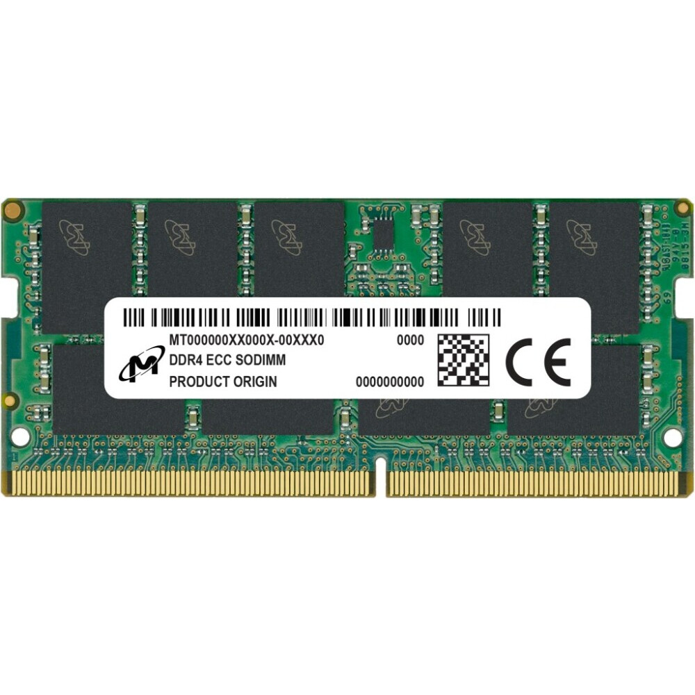 Operatīvā atmiņa Micron 32GB 3200MHz DDR4 CL22 (MTA18ASF4G72HZ-3G2R)