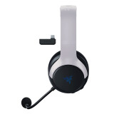 Austiņas Razer Kaira HyperSpeed White, Black (GAMRAZSLU0027)