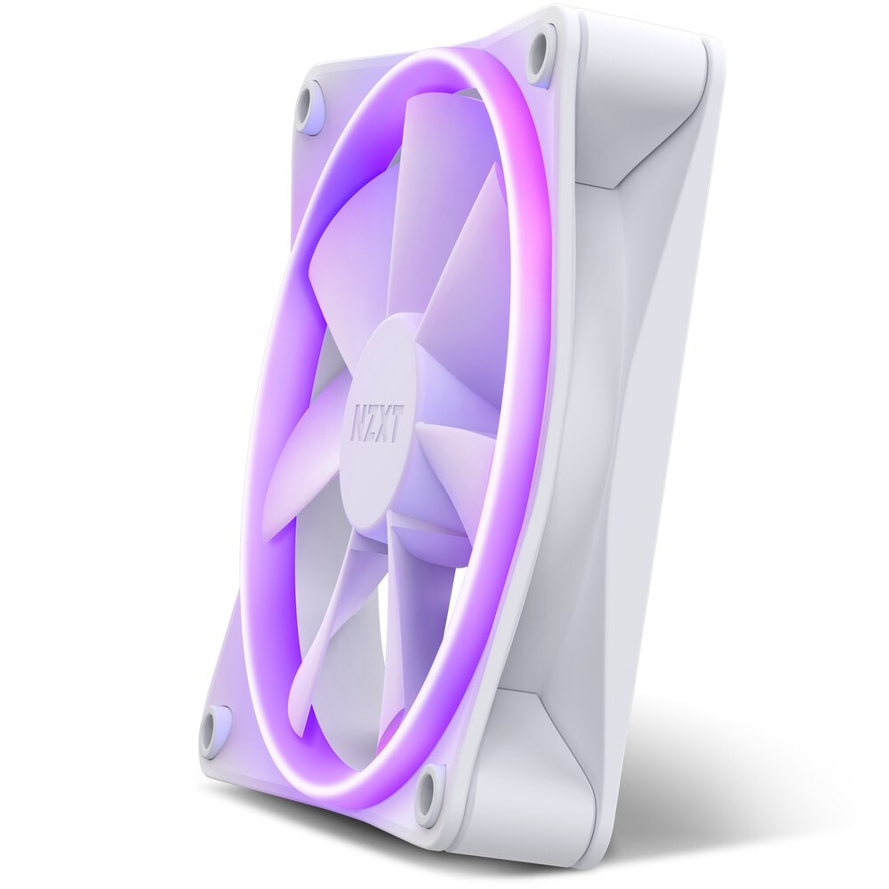 Korpusa dzesētājs NZXT F120 RGB White (RF-R12SF-W1) - foto 4