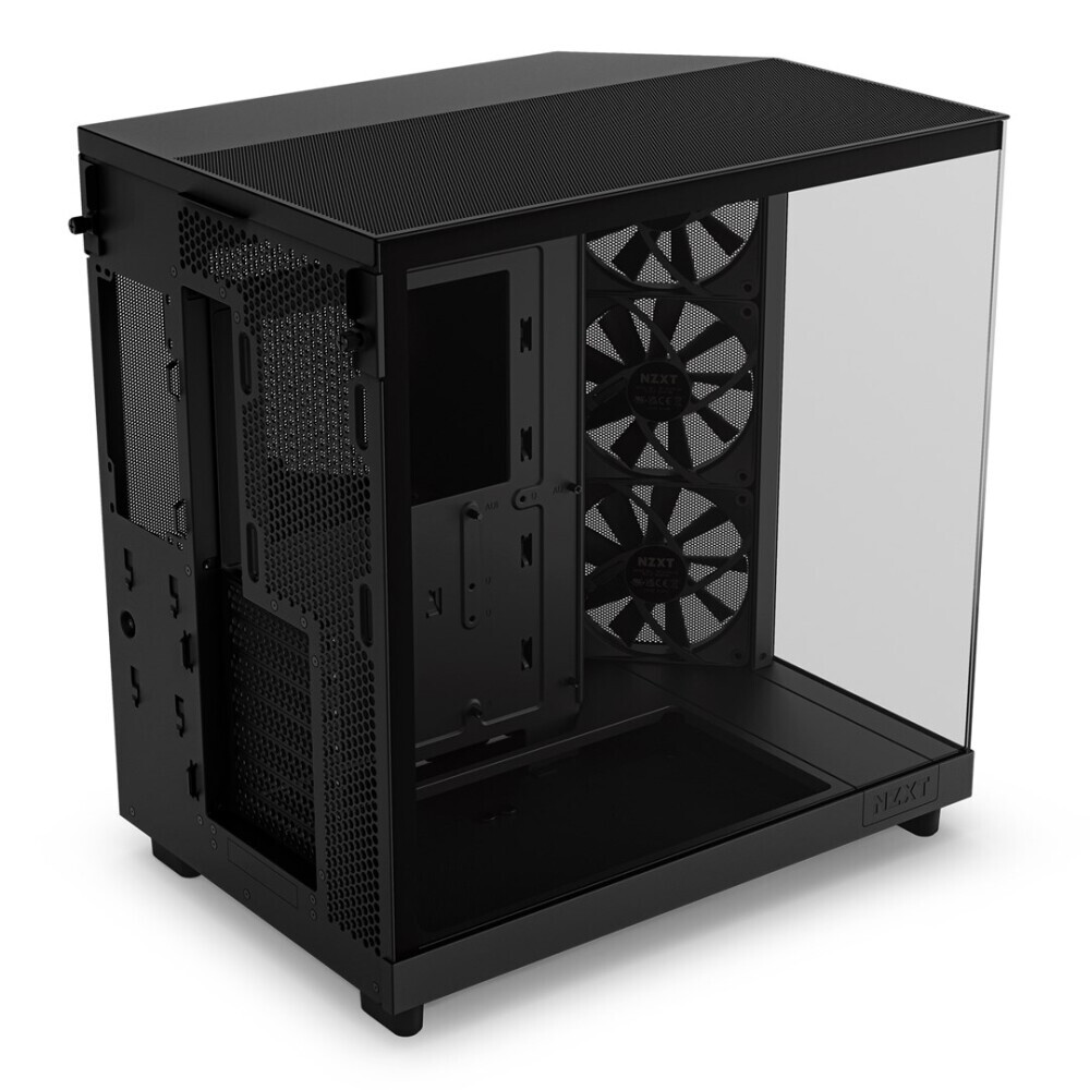 Datoru korpuss NZXT H6 Air Flow Midi Tower Black (CC-H61FB-01) - foto 3