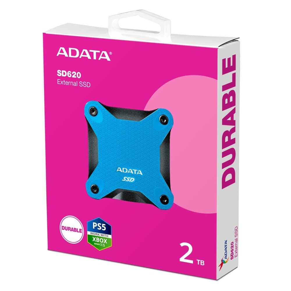 Ārējie cietie diski un SSD ADATA SD620 2TB (SD620-2TCBL) - foto 6