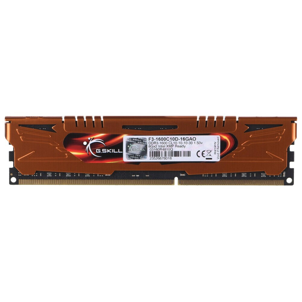 Operatīvā atmiņa G.Skill Ares 16GB 1600 MHz DDR3 CL10 KIT of 2x8GB (F3-1600C10D-16GAO) - foto 7