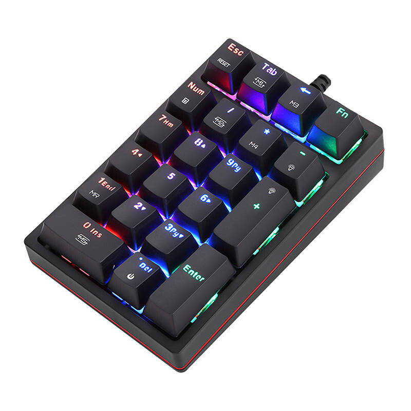 Tastatūra Motospeed K24 mechanical numeric keypad (K24 black-red)