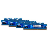 Operatīvā atmiņa G.Skill Ripjaws X 32GB 1600 MHz DDR3 CL9 KIT of 4x8GB (F3-1600C9Q-32GXM)