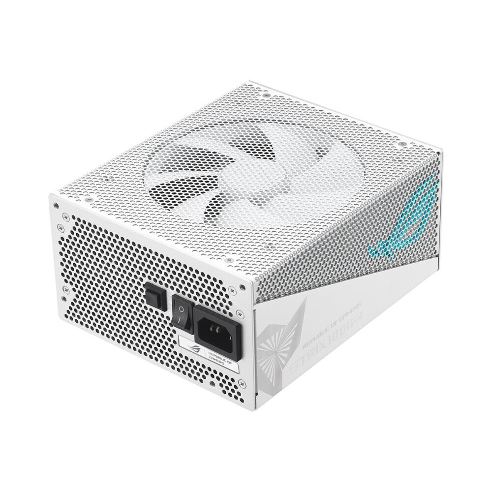 Bloc dalimentation ASUS ROG -STRIX-1000G-AURA-WHITE-GAMING 1000 W 24-pin ATX (ZDLASUOBU0037)