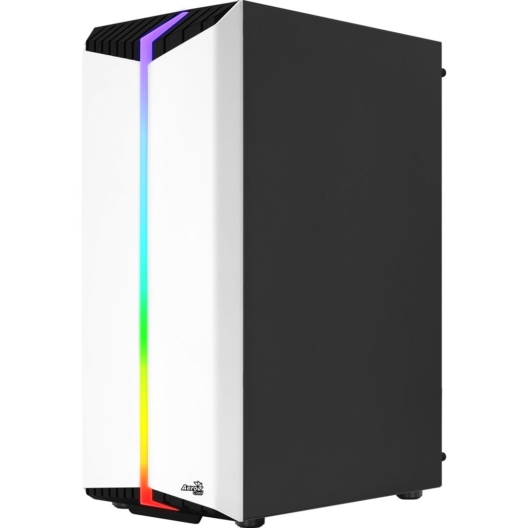 Datoru korpuss Aerocool Bionic Midi Tower White (AEROPGSBIONIC-G-WTV2) - foto 3