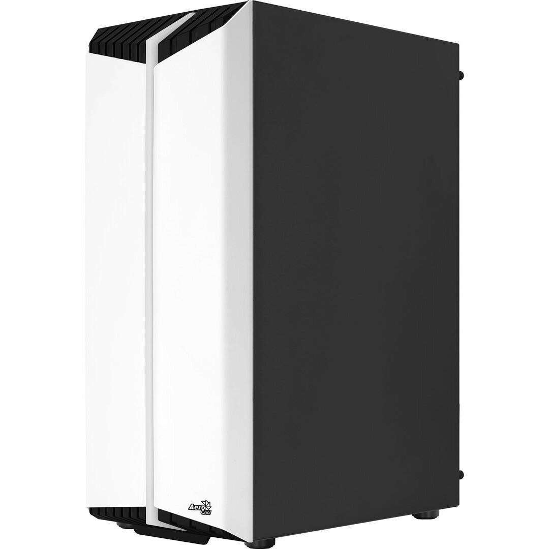 Datoru korpuss Aerocool Bionic Midi Tower White (AEROPGSBIONIC-G-WTV2) - foto 10