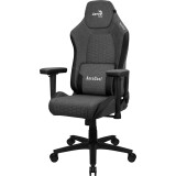 Datorkrēsls Aerocool CROWNASHBK Black (AEROCROWN-ASH-BLACK)