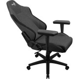 Datorkrēsls Aerocool CROWNASHBK Black (AEROCROWN-ASH-BLACK)